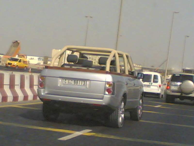 Range Rover cabrio 4x4